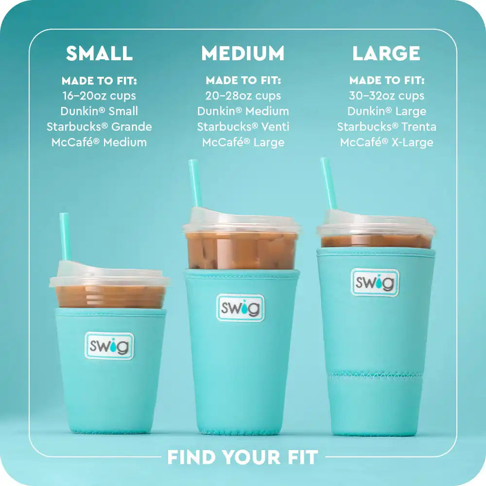 Flamingos Large Iced Cup Coolie