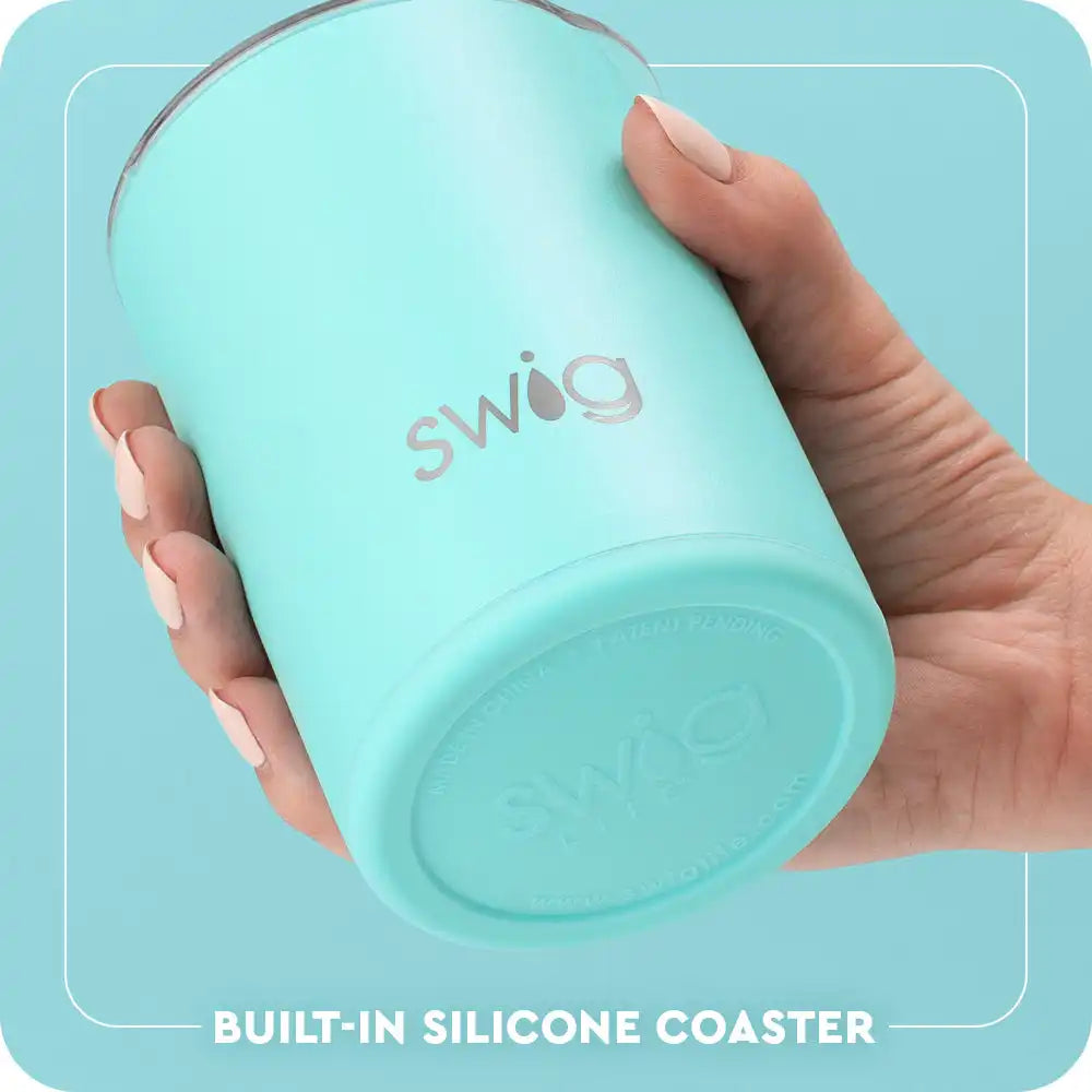 White Short Tumbler 12oz