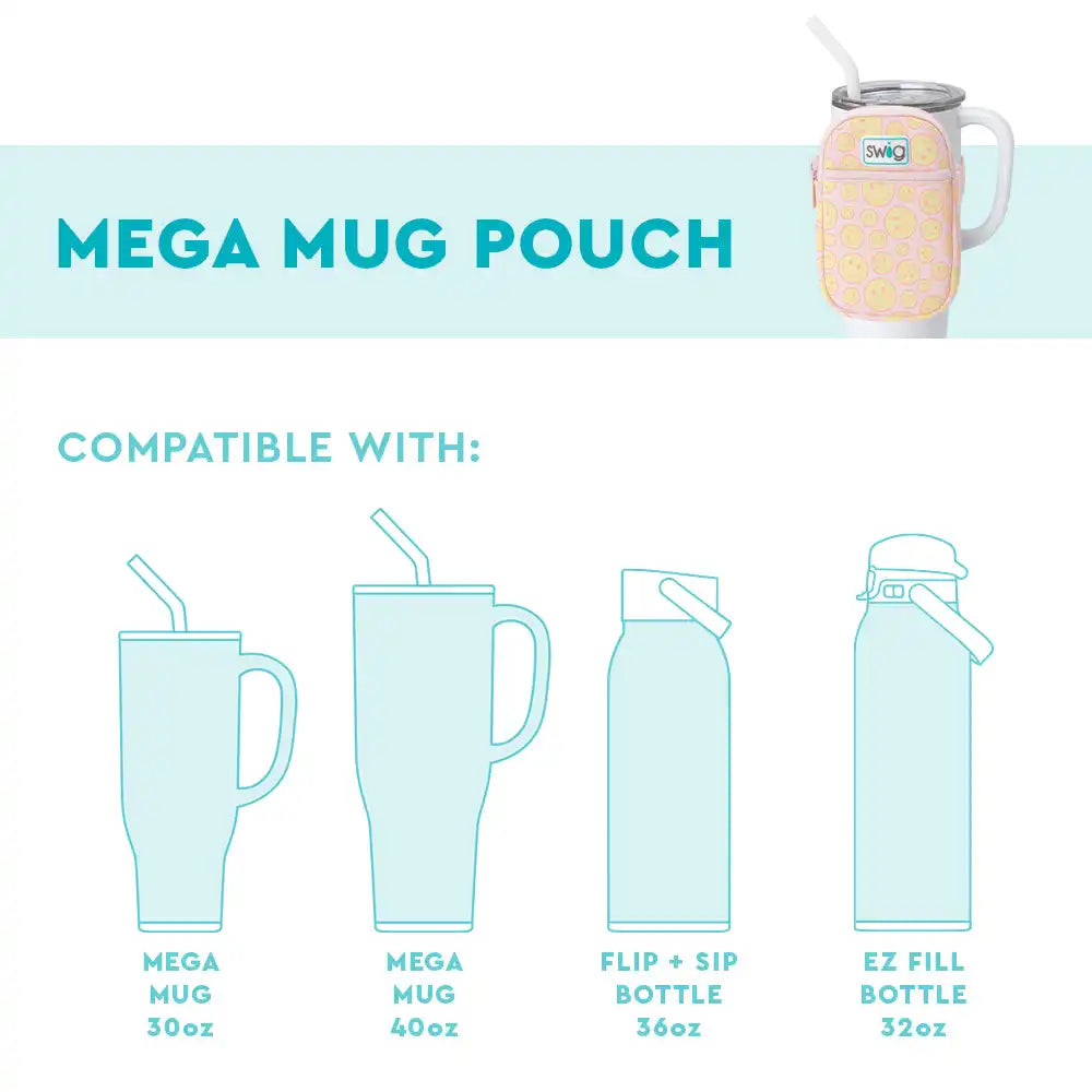 Periwinkle Mega Mug Pouch
