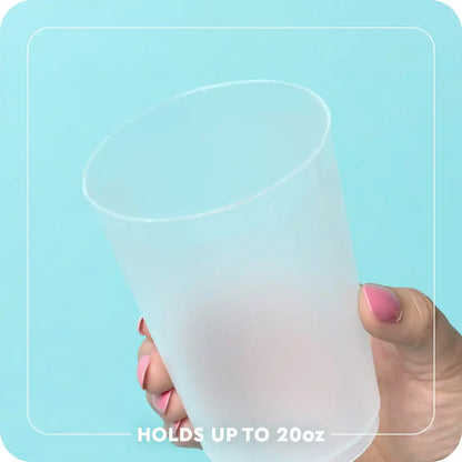 Tailgates in College Station Frost Flex Cup 20oz (Set of 8)