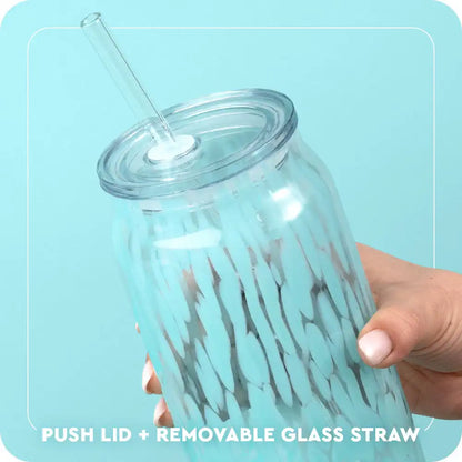 Royal Football Charm Soda Glass 23oz