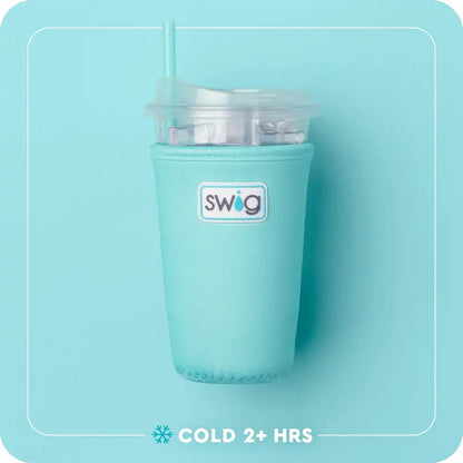 Santa's Favorite Mom Medium Iced Cup Coolie