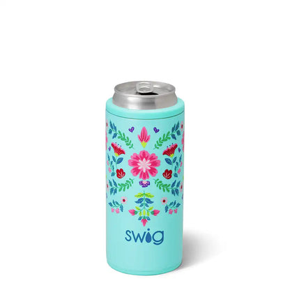 Flora Azul Skinny Can Cooler 12oz
