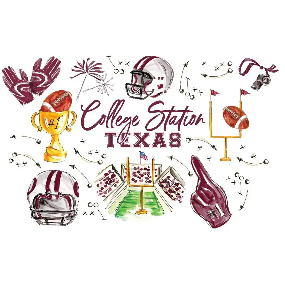 Tailgates in College Station To-Go Tumbler 30oz