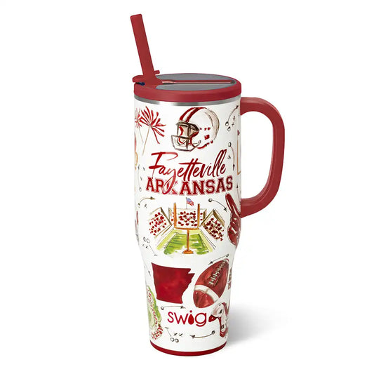Tailgates in Fayetteville Mega Mug 40oz