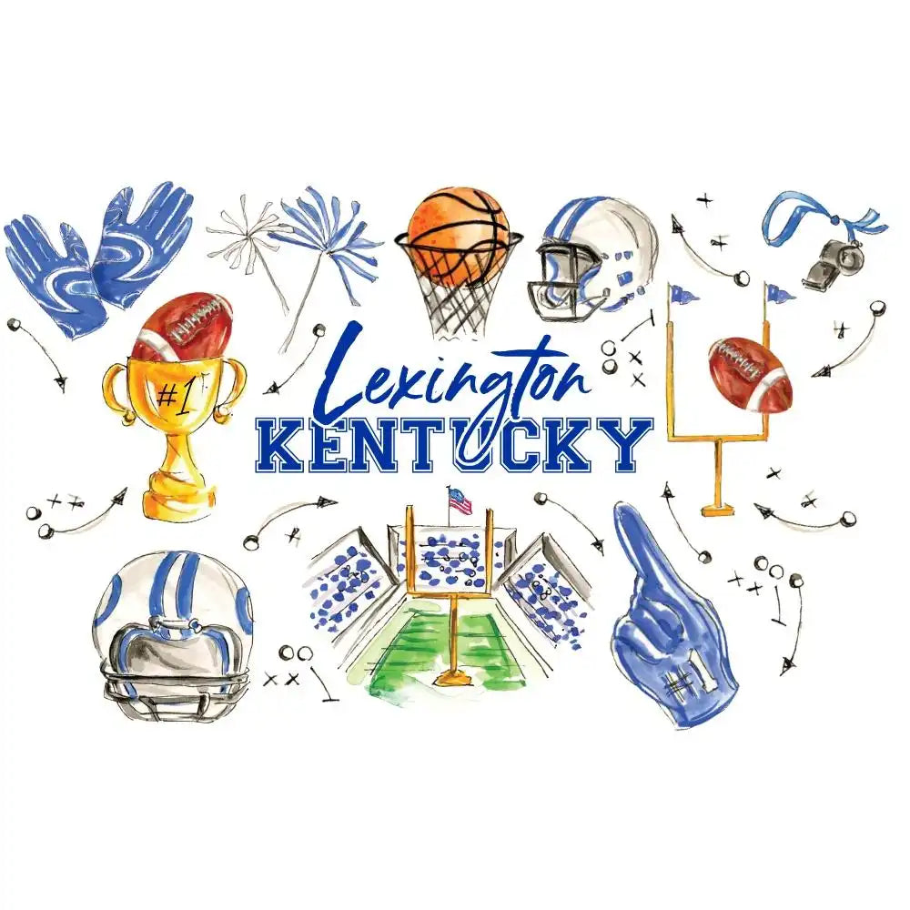 Tailgates in Lexington Plastic Tumbler 24oz