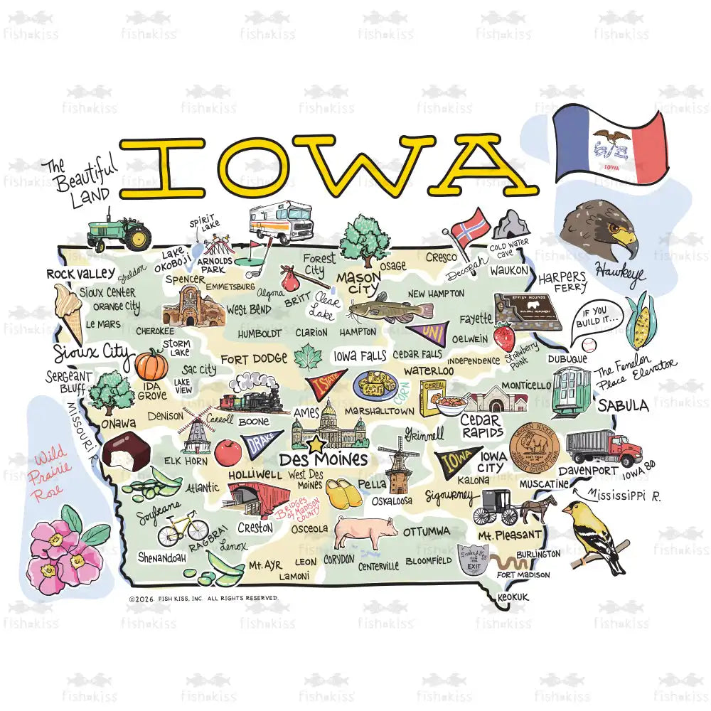 Iowa Travel Mug 22oz