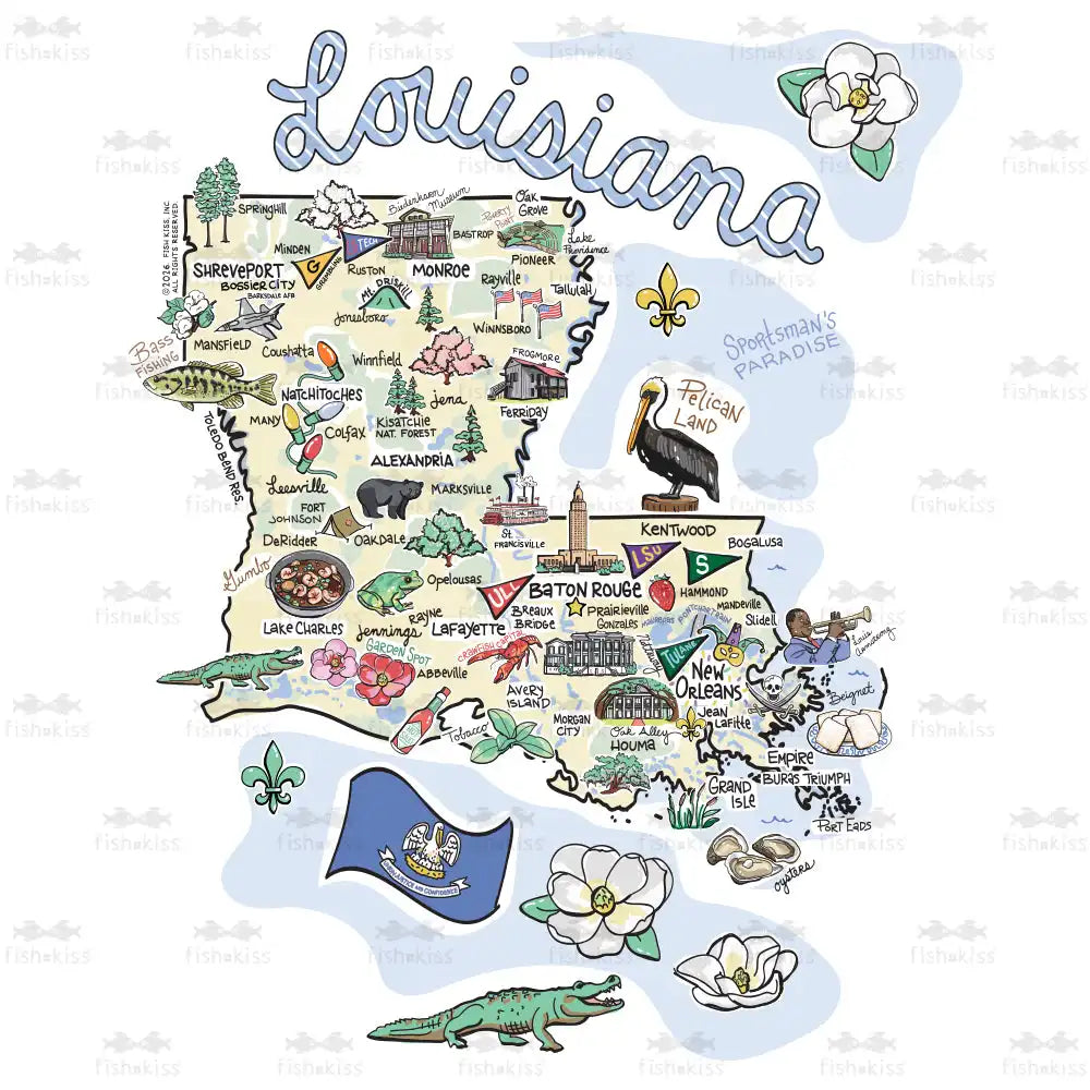 Louisiana Tumbler 22oz