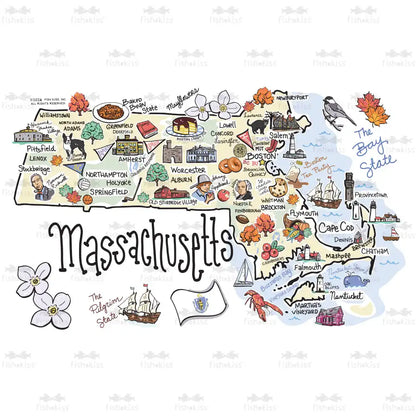 Massachusetts Mega Mug 40oz