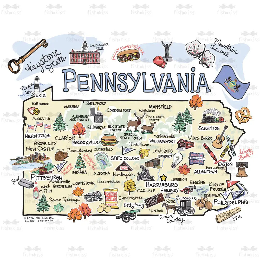 Pennsylvania Travel Mug 22oz