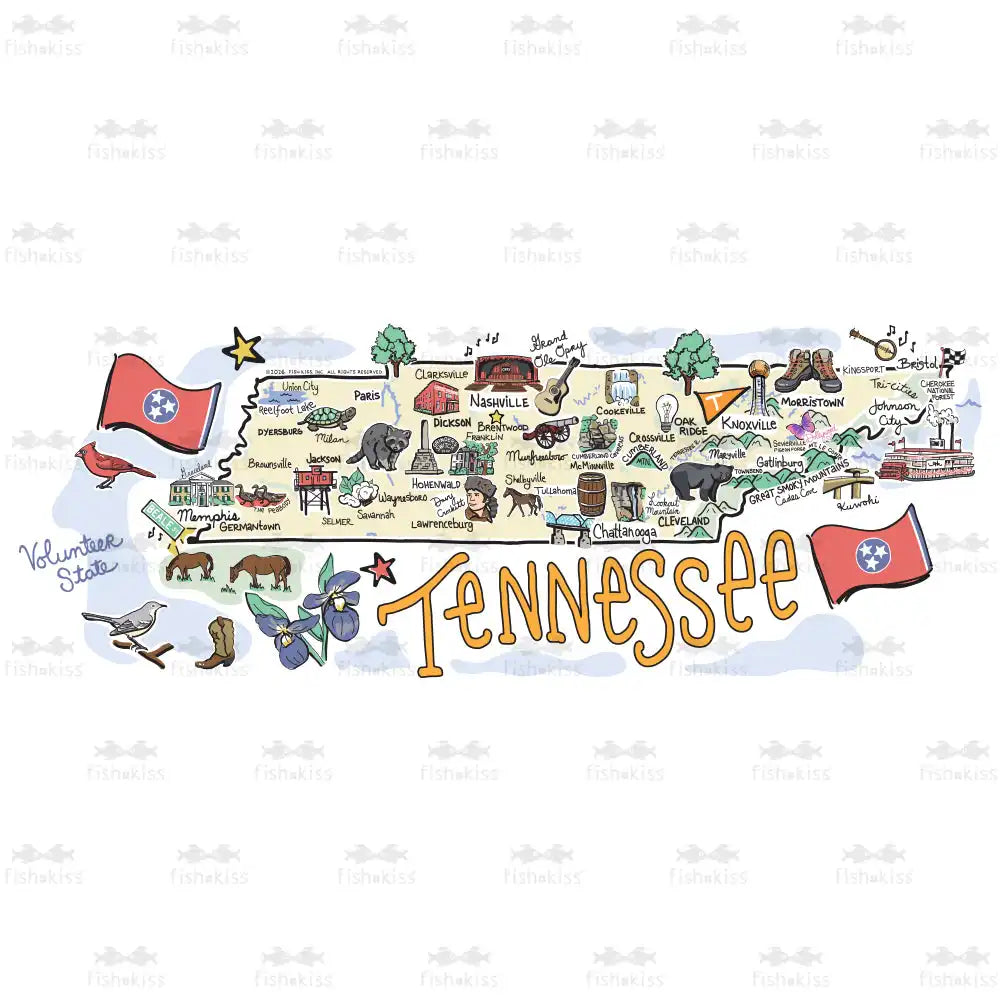 Tennessee Travel Mug 22oz