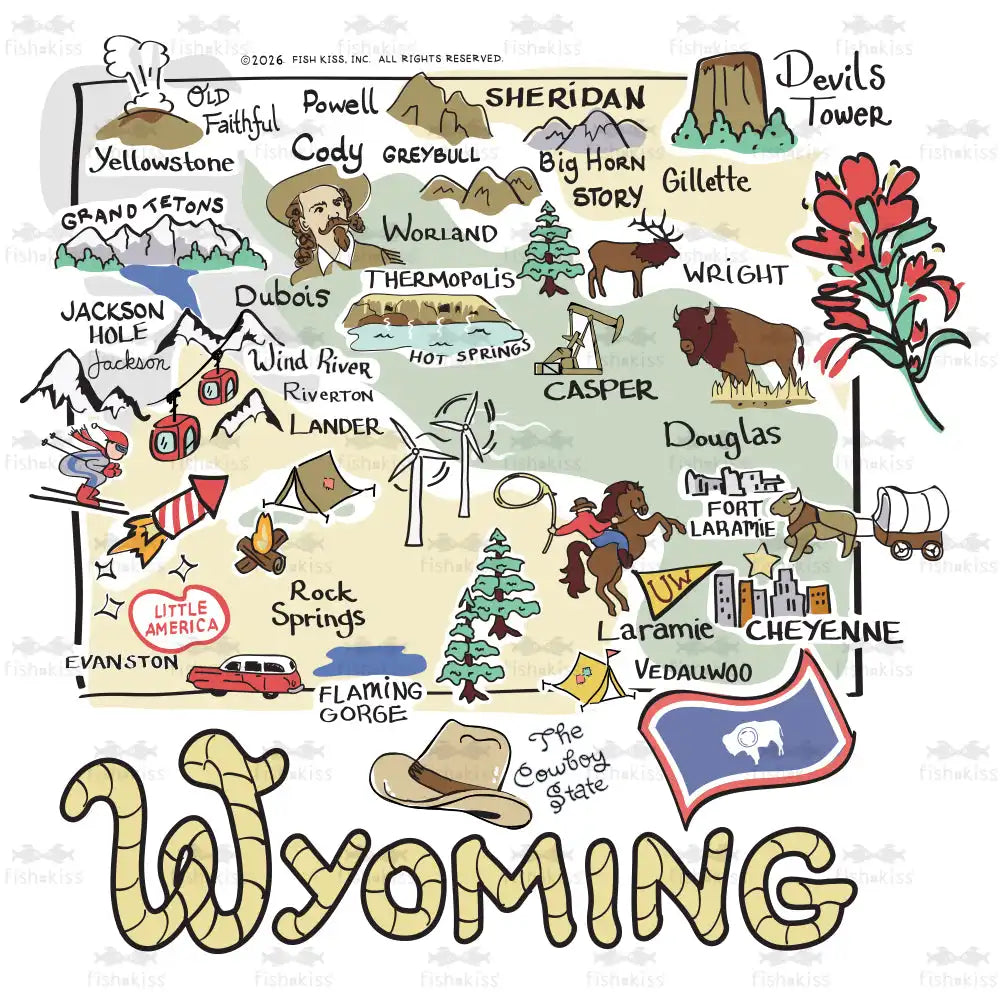 Wyoming Mega Mug 40oz