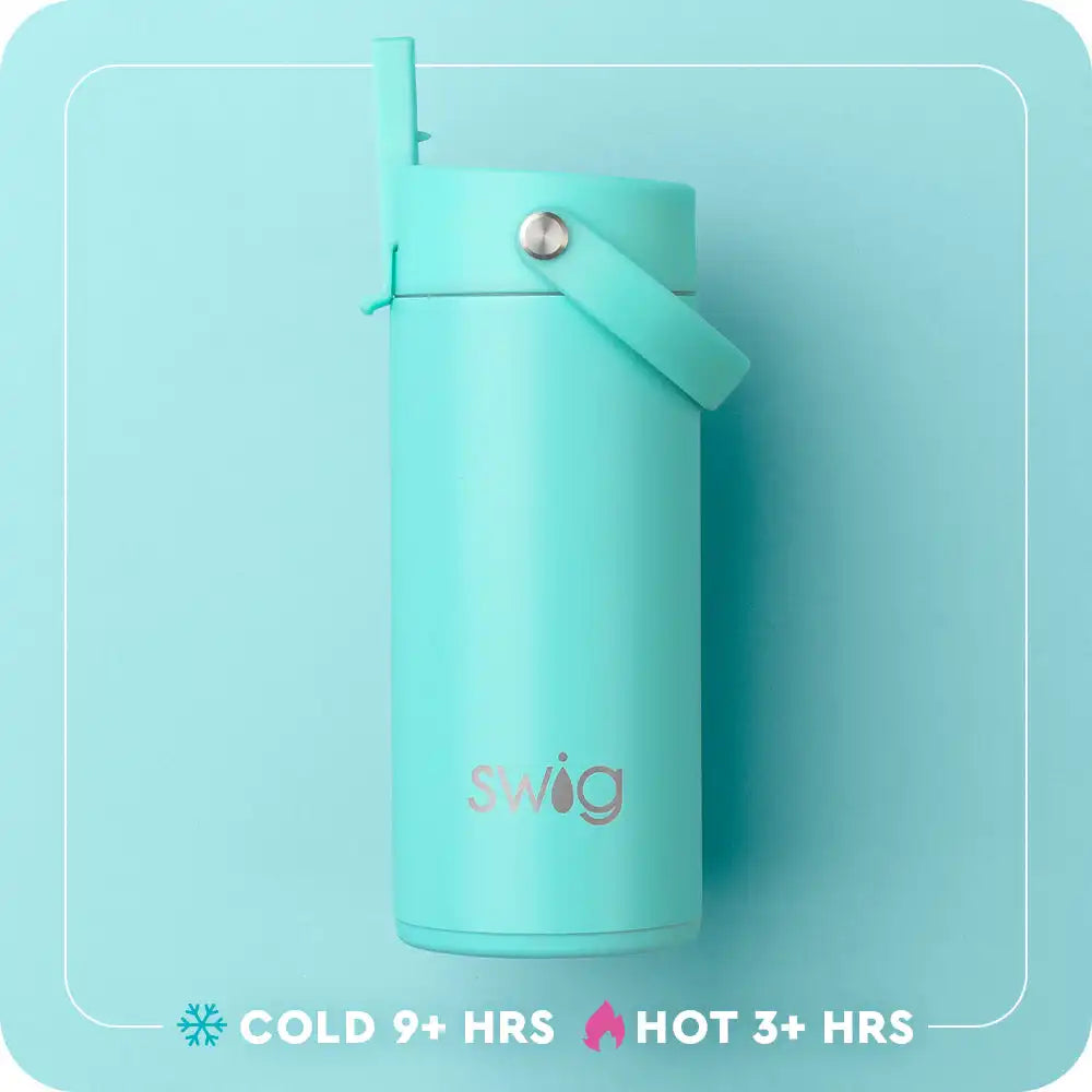 All American Flip + Sip Slim Tumbler 12oz