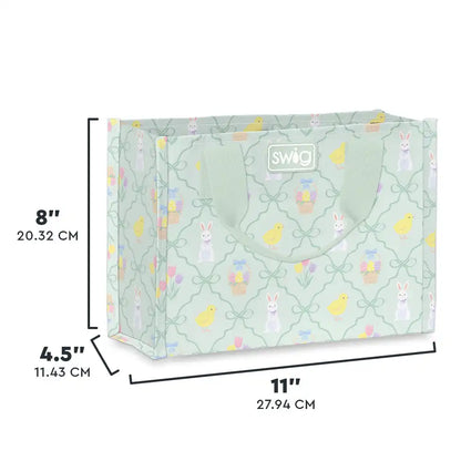 Hoppy Easter Small Reusable Gift Bag
