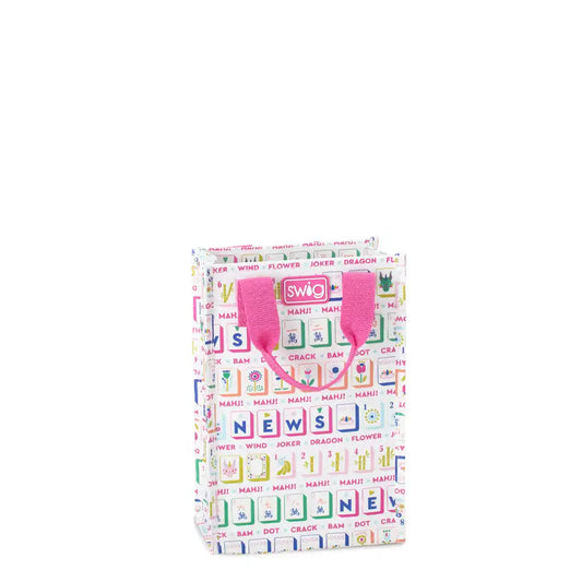 Mahjong Tiles Tall Reusable Gift Bag