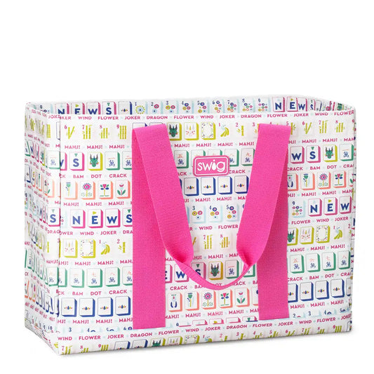 Mahjong Tiles Jumbo Tote Bag