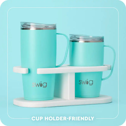 We've Got Spirit Navy + Yellow Travel Mug 22oz